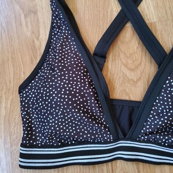 NEW Next Stardust Wide Band Bikini Top sz Small - Picture 4 of 9